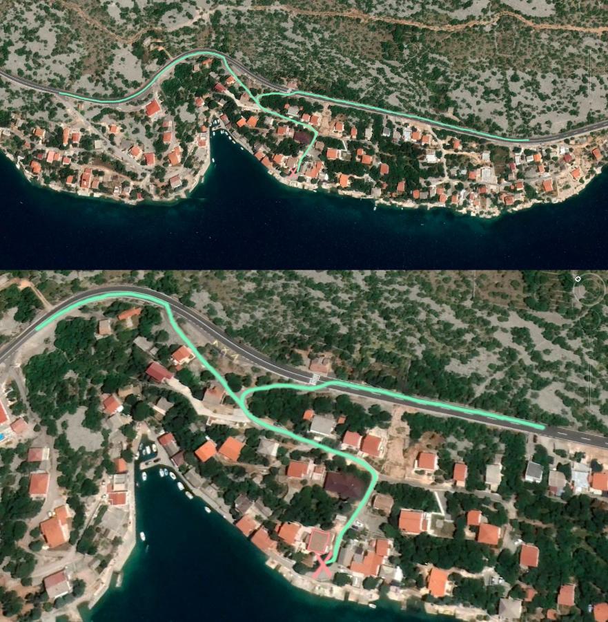 Barić Draga Apartment Bagian luar foto